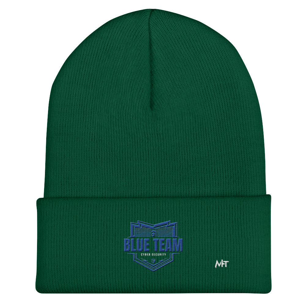 Cyber Security Blue Team - Cuffed Beanie by DarkByteGear