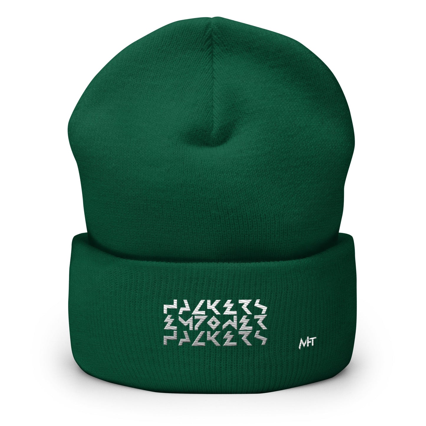 Hackers Empower Hackers V4 - Cuffed Beanie by DarkByteGear