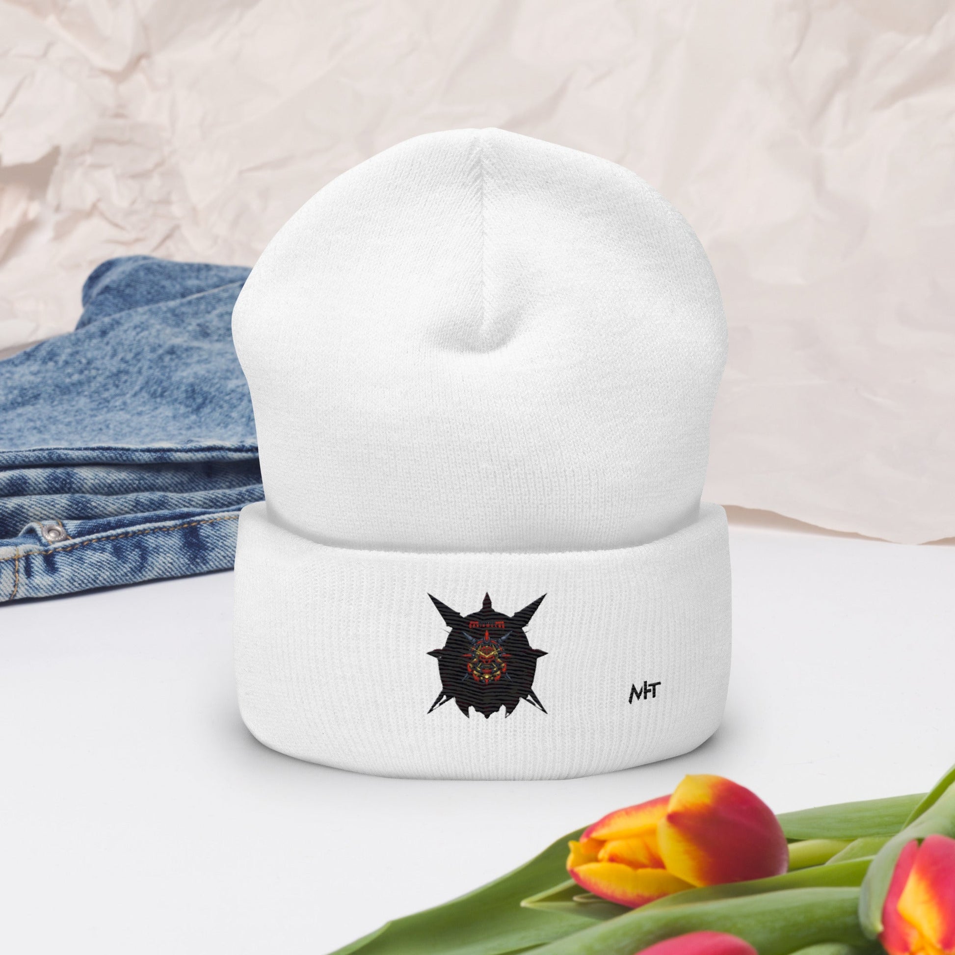 Cyberware Ronin Mecha - Cuffed Beanie by DarkByteGear