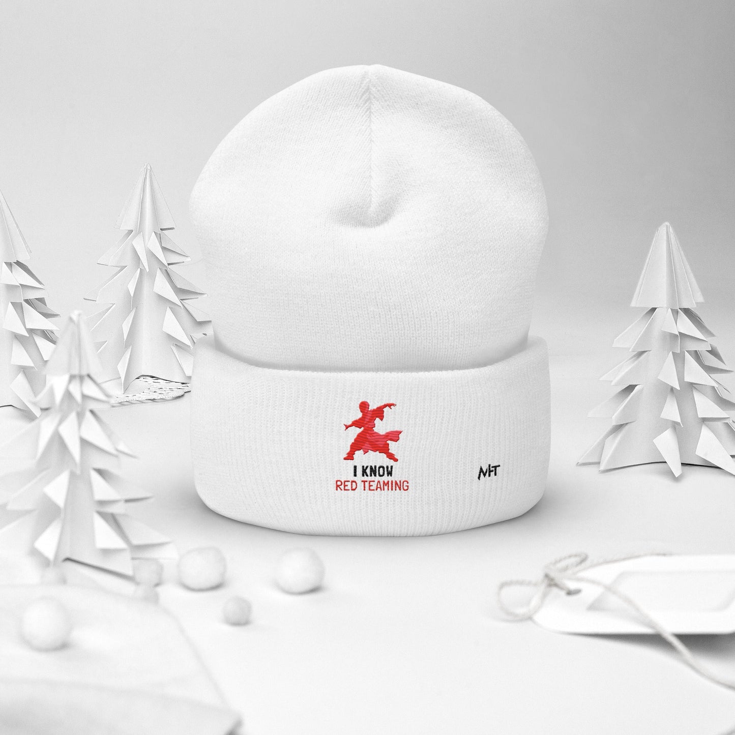 I Know Red Teaming - Cuffed Beanie by DarkByteGear