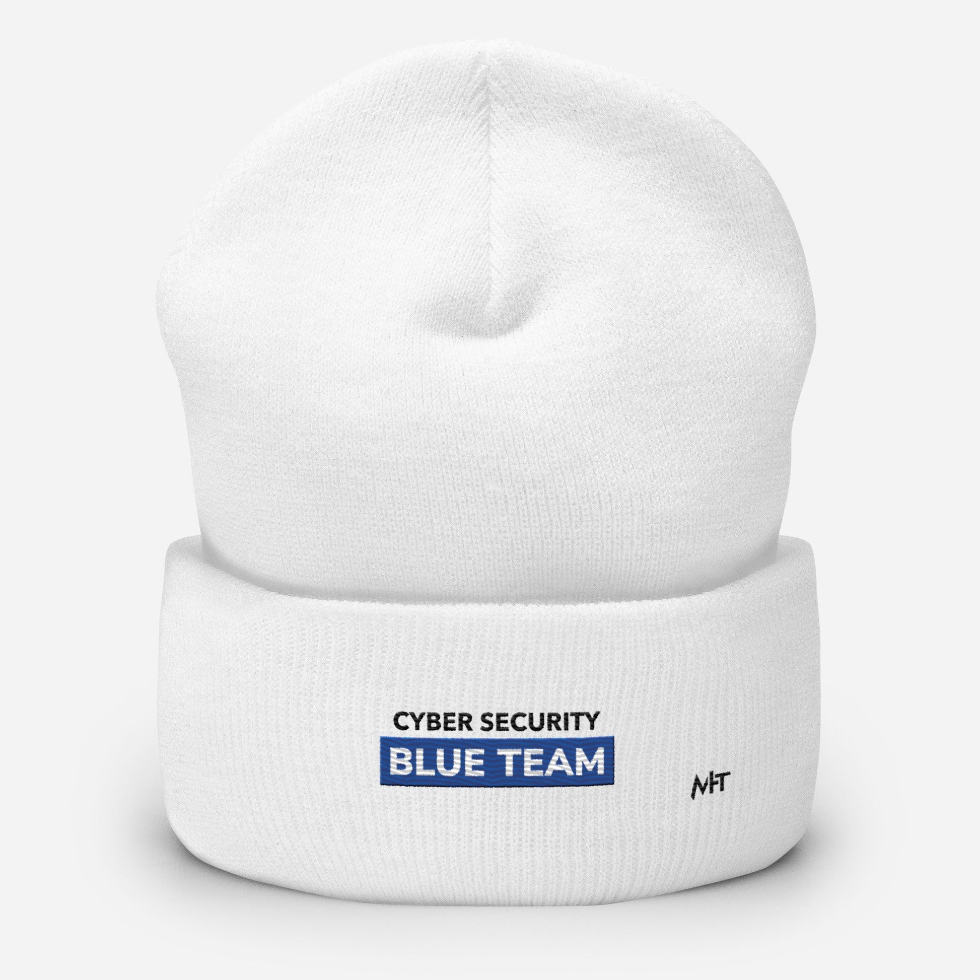 Cyber Security Blue Team V11 - Cuffed Beanie by DarkByteGear