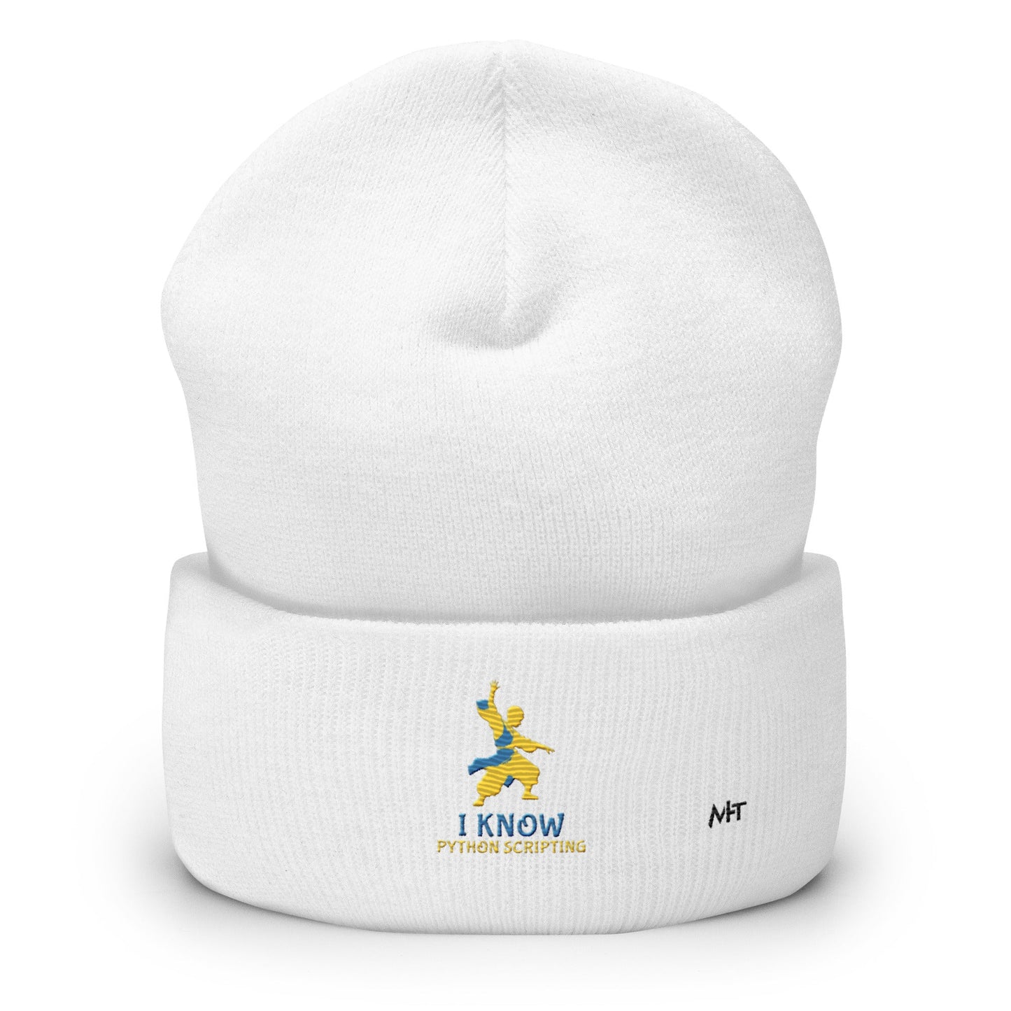 I Know Python Scripting - Cuffed Beanie by DarkByteGear