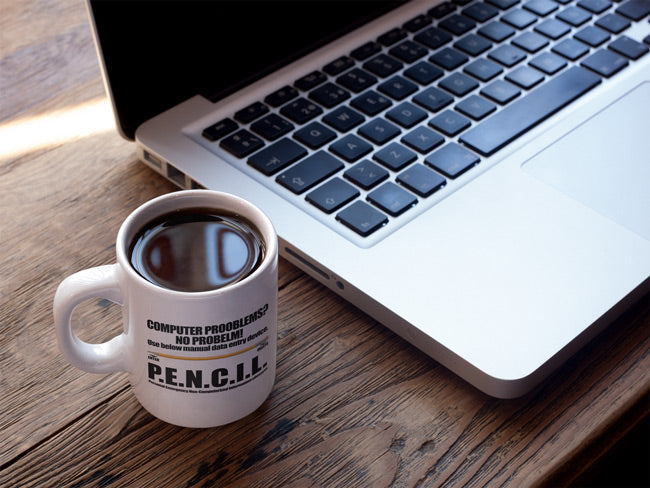 P.E.N.C.I.L. - Mug by DarkByteGear