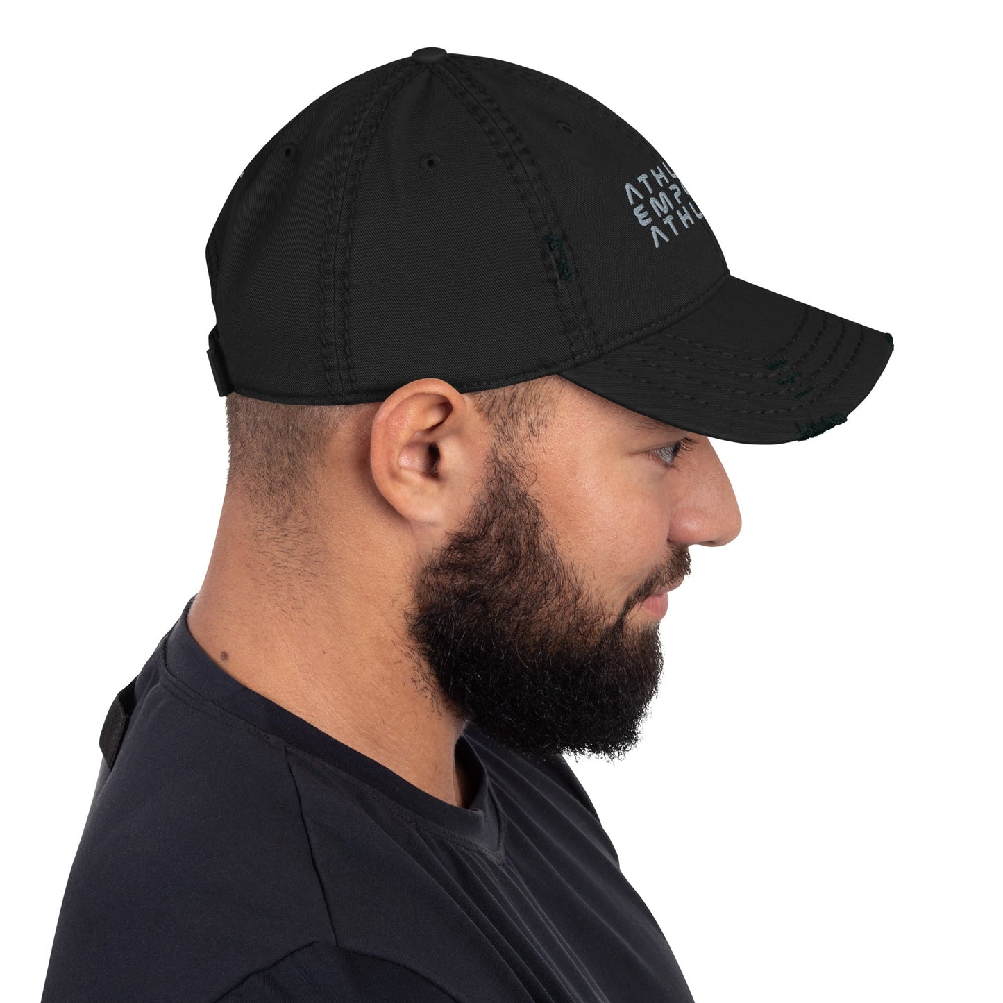 Athletes Empower Athletes - Distressed Dad Hat by DarkByteGear