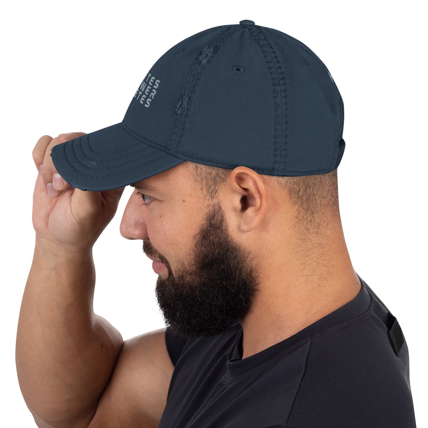 Athletes Empower Athletes - Distressed Dad Hat by DarkByteGear