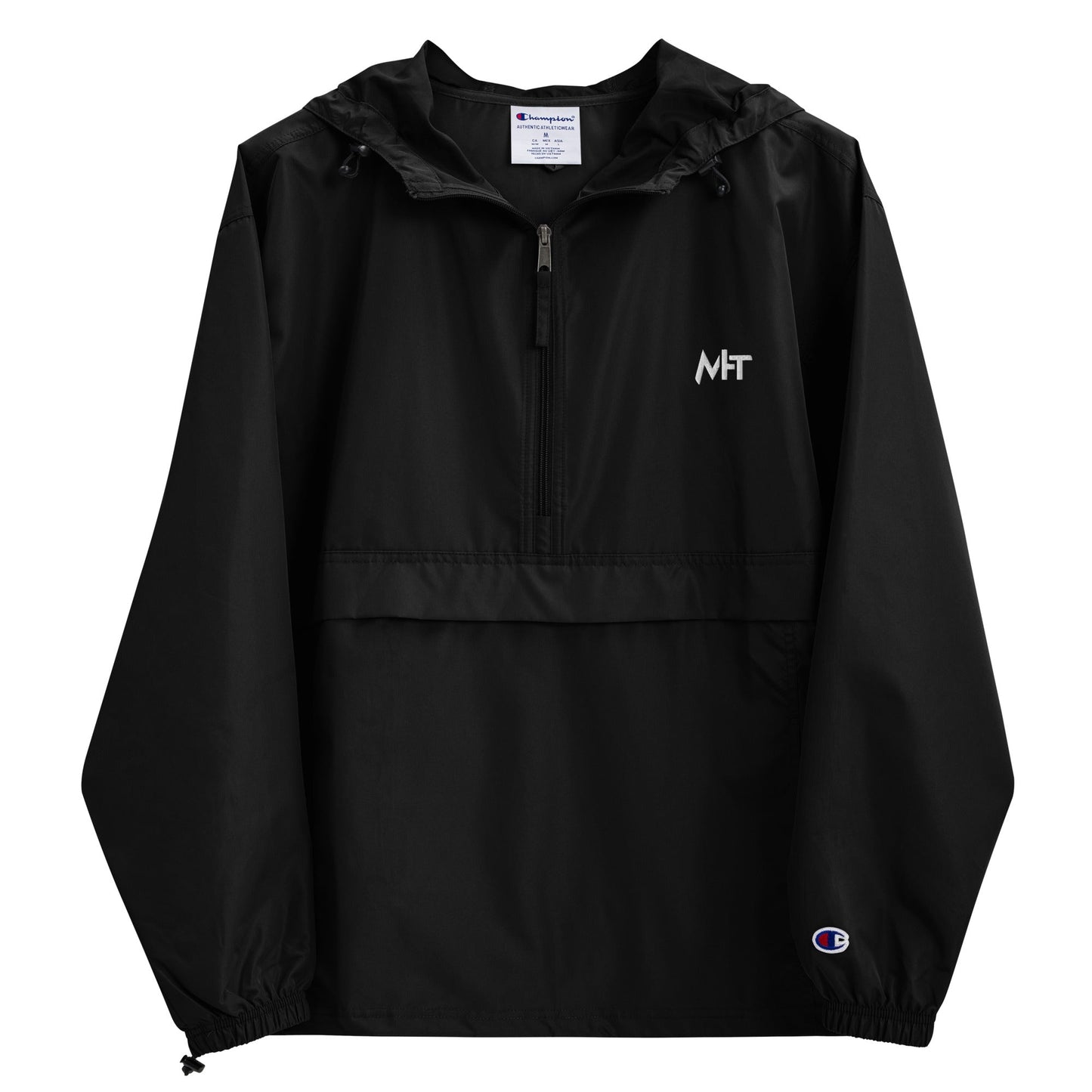 MHT - Embroidered Champion Packable Jacket by DarkByteGear