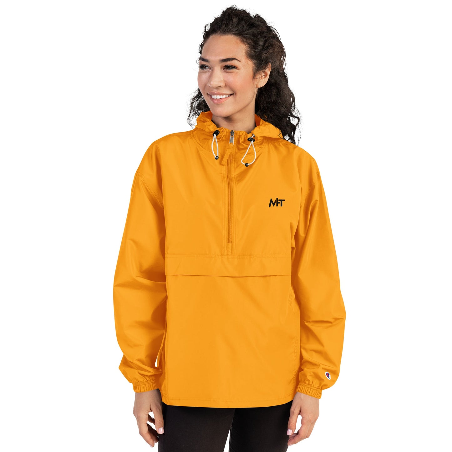 MHT - Embroidered Champion Packable Jacket by DarkByteGear
