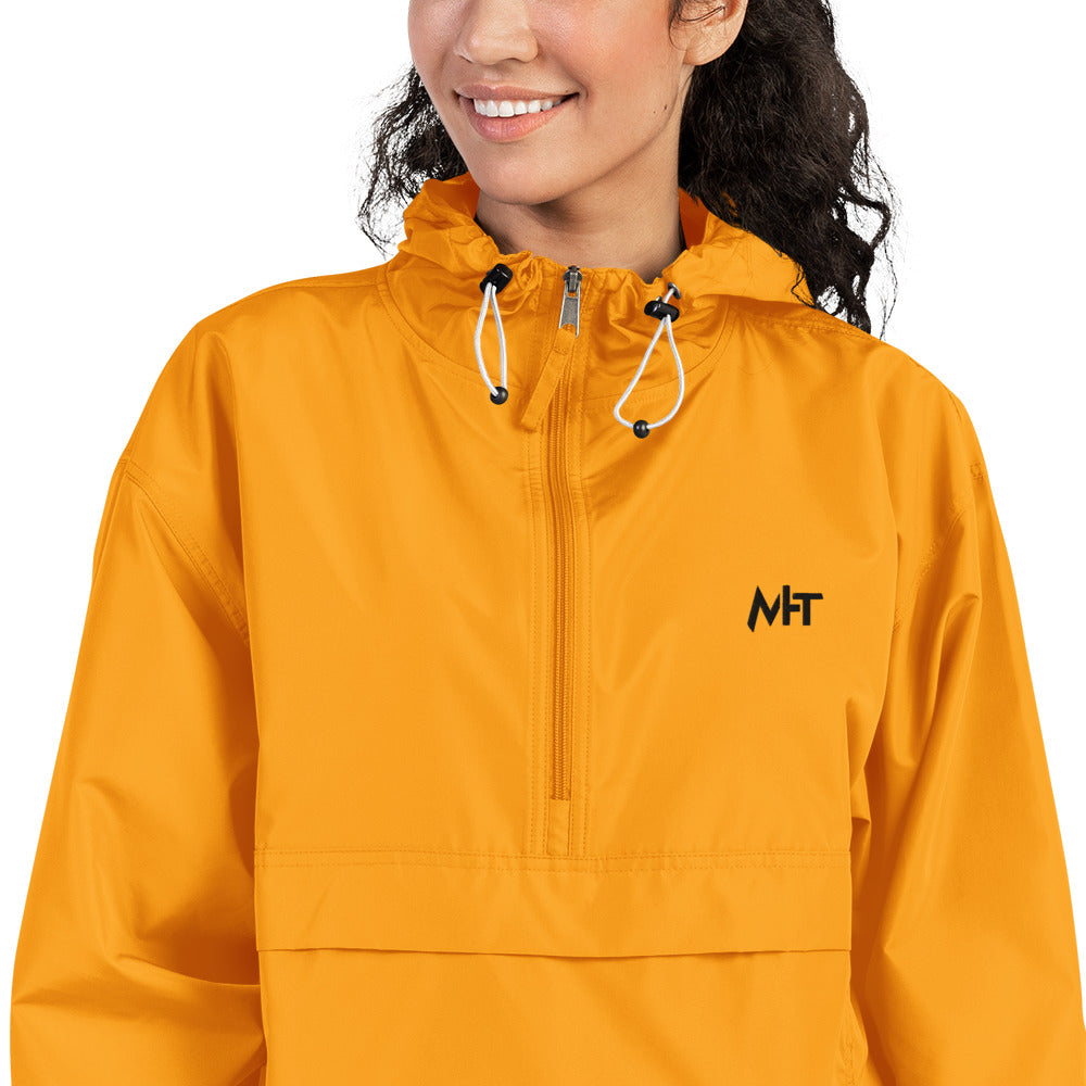 MHT - Embroidered Champion Packable Jacket by DarkByteGear