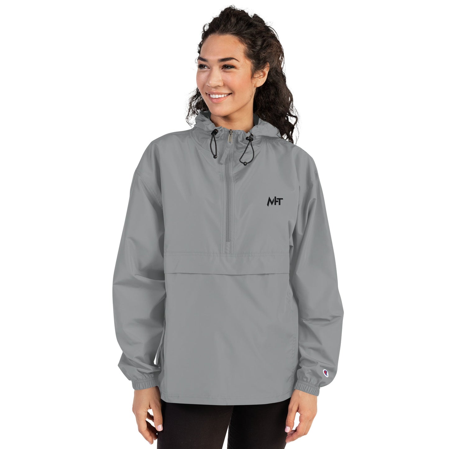 MHT - Embroidered Champion Packable Jacket by DarkByteGear