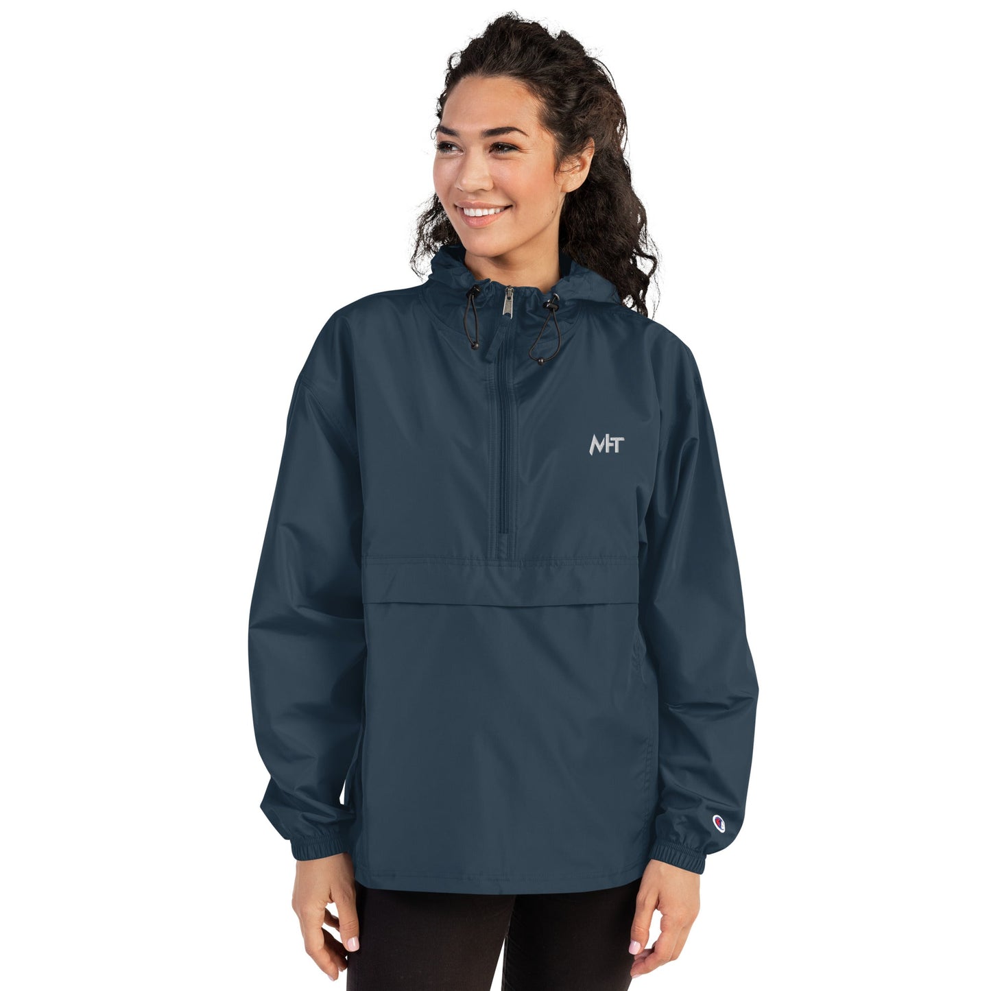 MHT - Embroidered Champion Packable Jacket by DarkByteGear