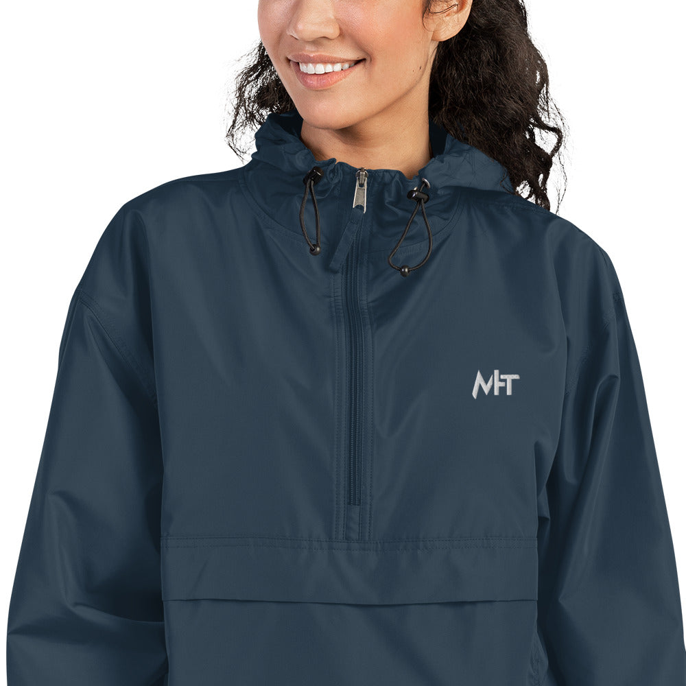 MHT - Embroidered Champion Packable Jacket by DarkByteGear
