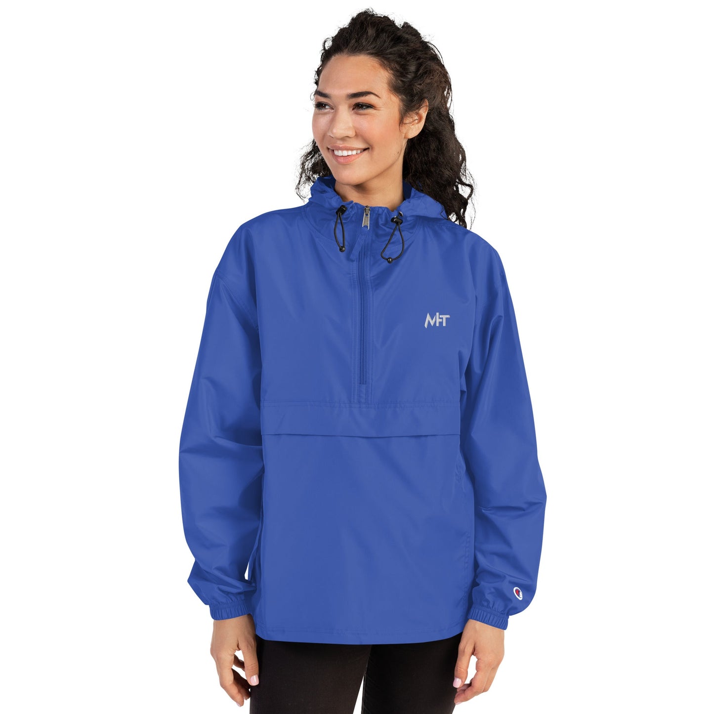 MHT - Embroidered Champion Packable Jacket by DarkByteGear