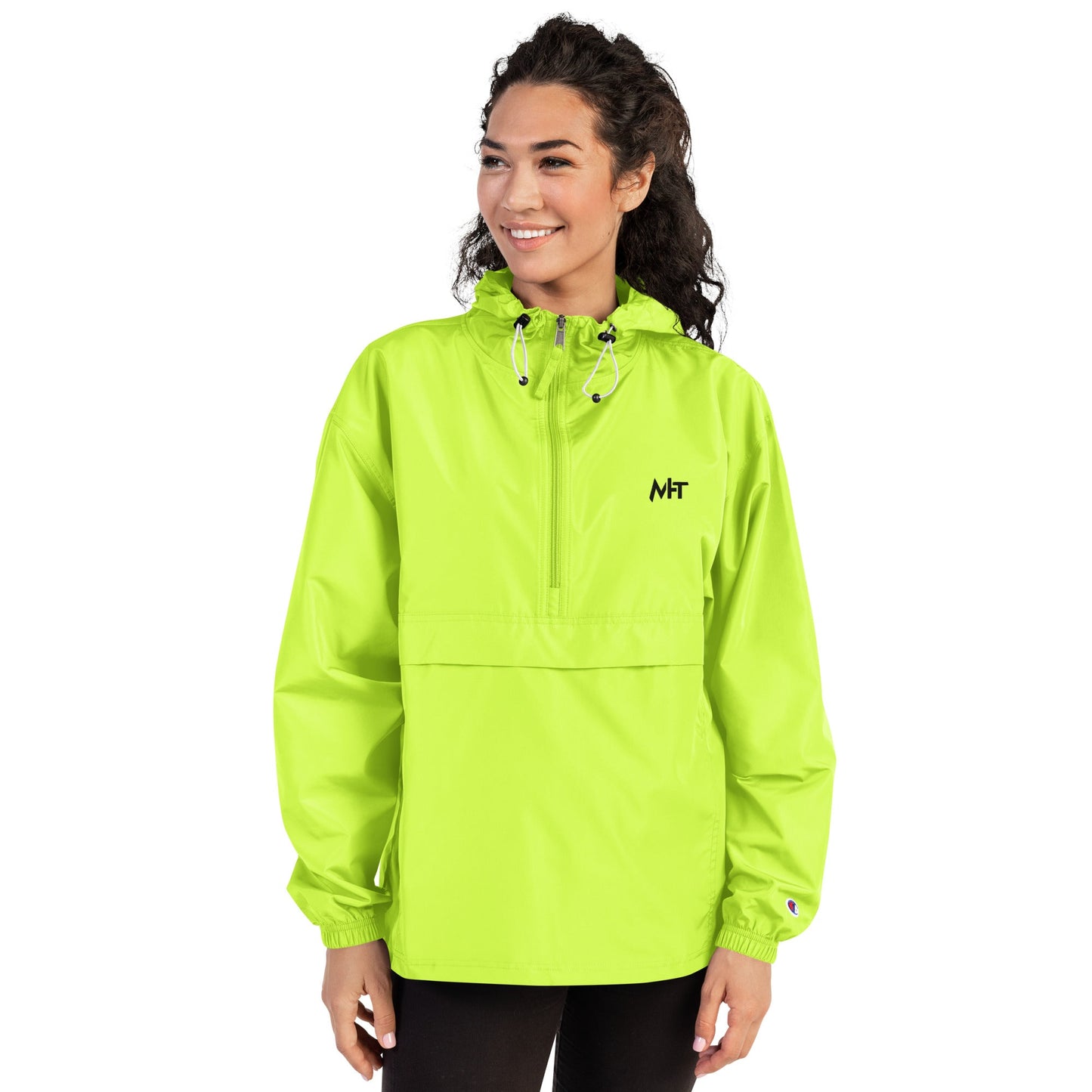 MHT - Embroidered Champion Packable Jacket by DarkByteGear