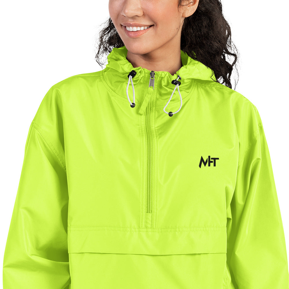 MHT - Embroidered Champion Packable Jacket by DarkByteGear