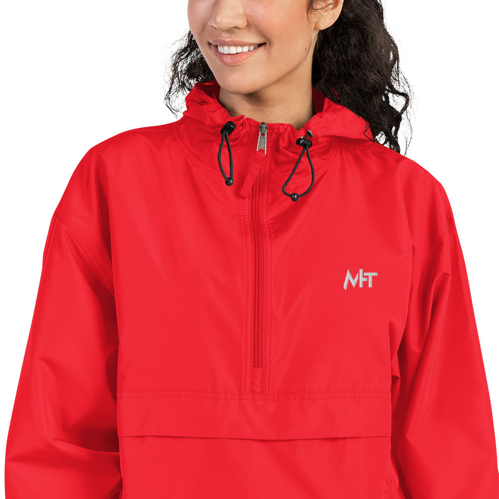 MHT - Embroidered Champion Packable Jacket by DarkByteGear