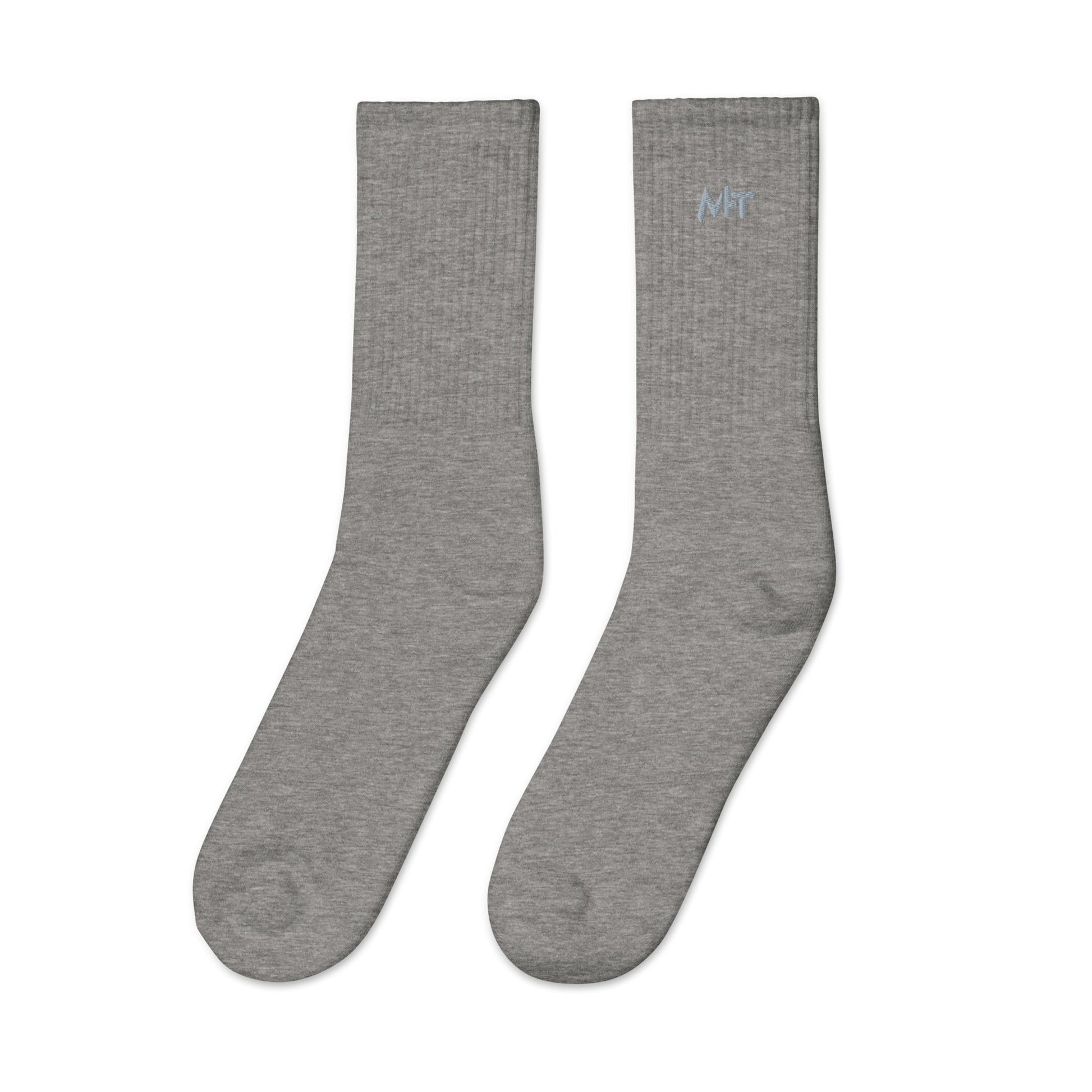 Forged by Athletes - Embroidered socks by DarkByteGear