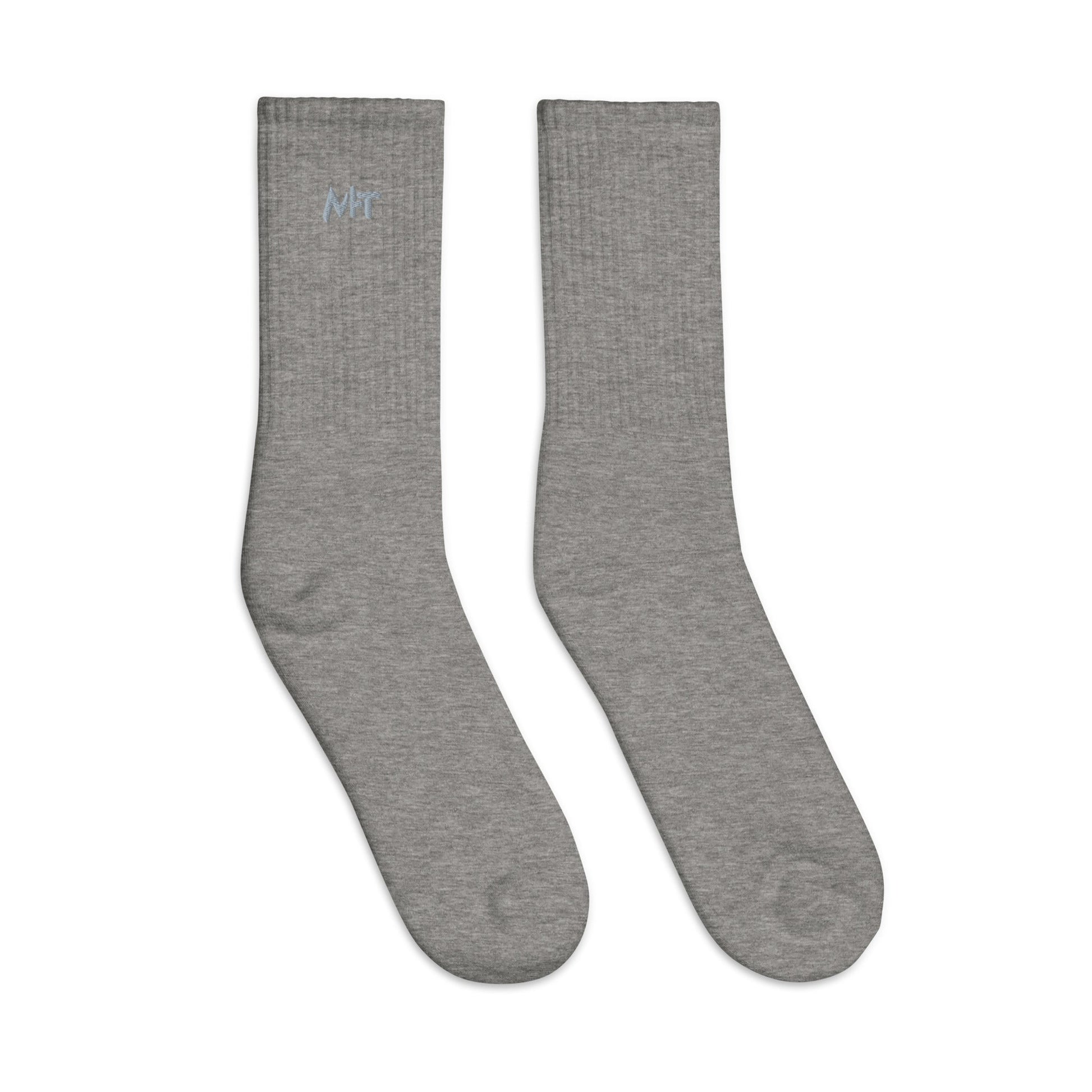 Forged by Athletes - Embroidered socks by DarkByteGear