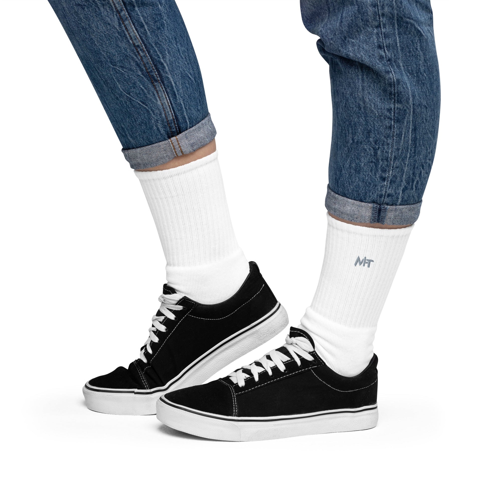 Athletes Empower Athletes - Embroidered socks by DarkByteGear