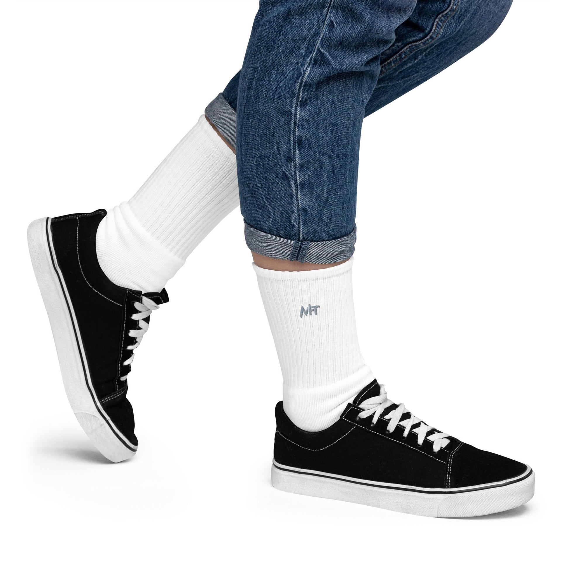 Athletes Empower Athletes - Embroidered socks by DarkByteGear