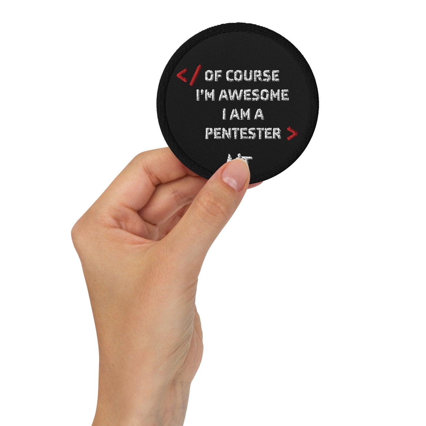 Pentester V2 - Embroidered patches by DarkByteGear