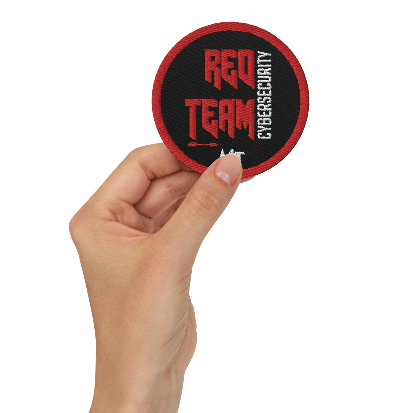 Cyber Security Red Team V9 - Embroidered patches by DarkByteGear