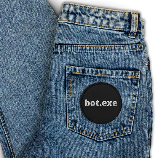 bot.exe - Embroidered patches by DarkByteGear