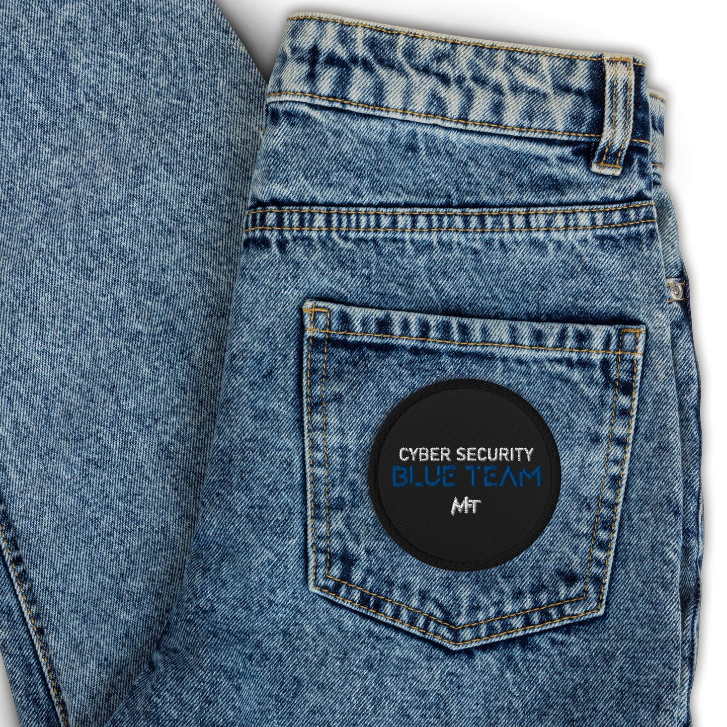 Cybersecurity Blue Team v4 - Embroidered patches by DarkByteGear