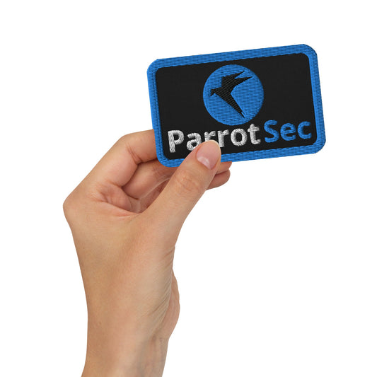ParrotSec - Embroidered patches by DarkByteGear