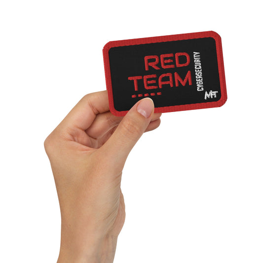 Cyber Security Red Team V14 - Embroidered patches by DarkByteGear