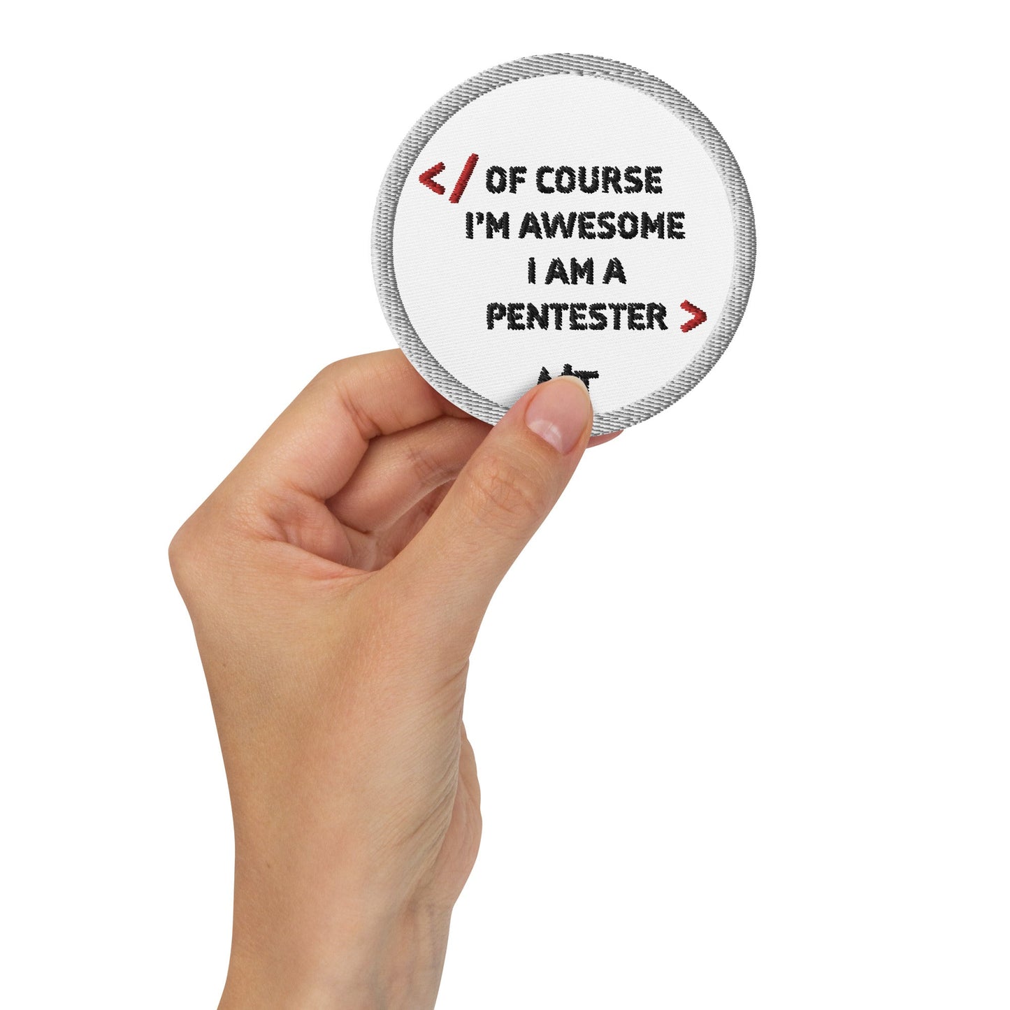 Pentester V2 - Embroidered patches by DarkByteGear