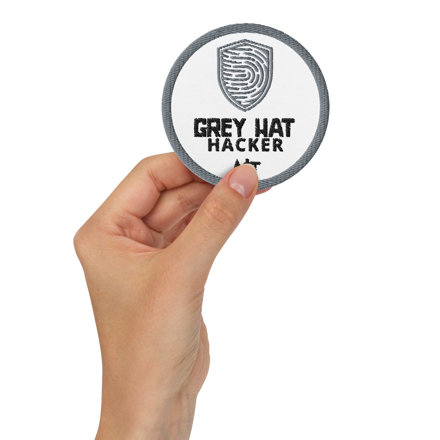 Grey Hat Hacker V3 - Embroidered patches by DarkByteGear