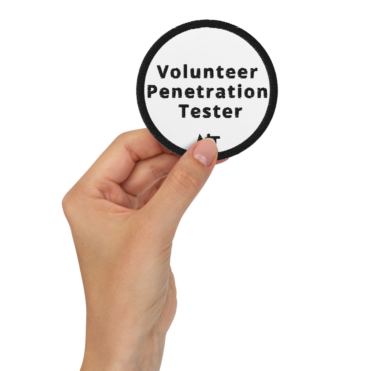 Volunteer Pentester - Embroidered patches by DarkByteGear