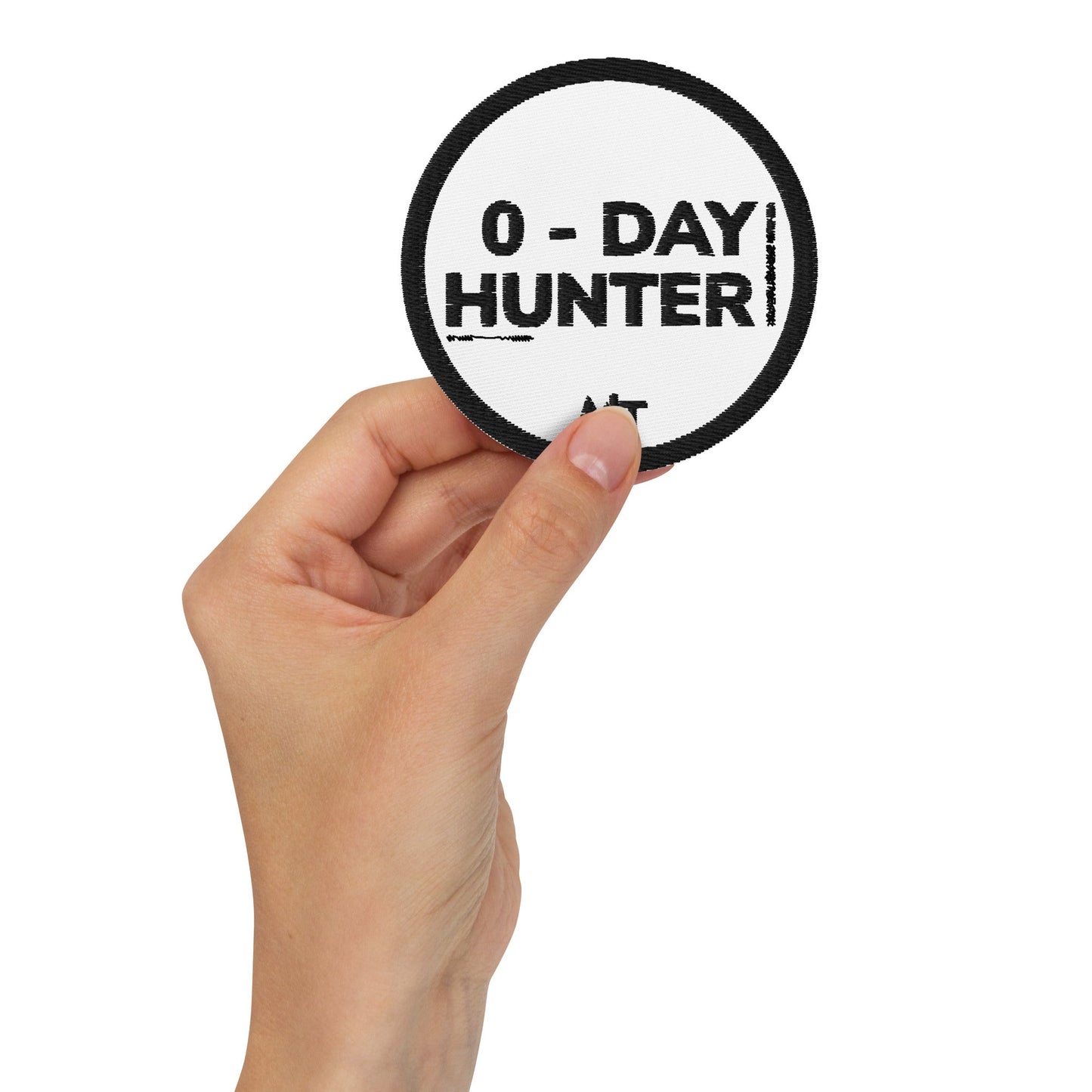 0-day Hunter V3 - Embroidered patches by DarkByteGear