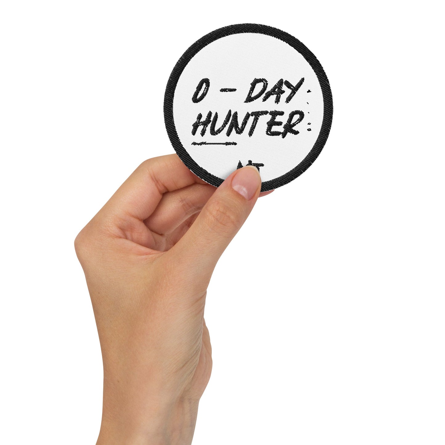 0-day Hunter V4 - Embroidered patches by DarkByteGear