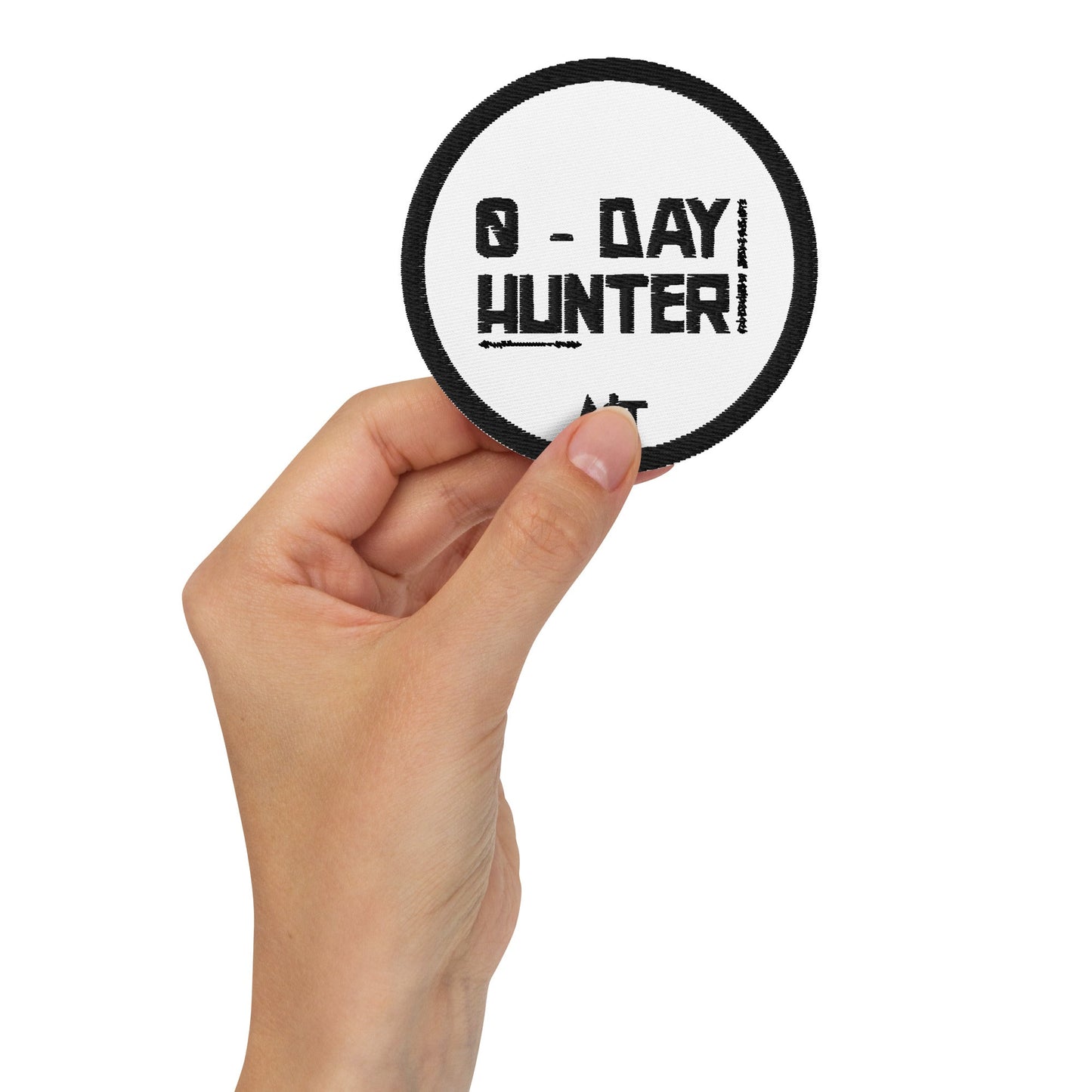 0-day Hunter V5 - Embroidered patches by DarkByteGear