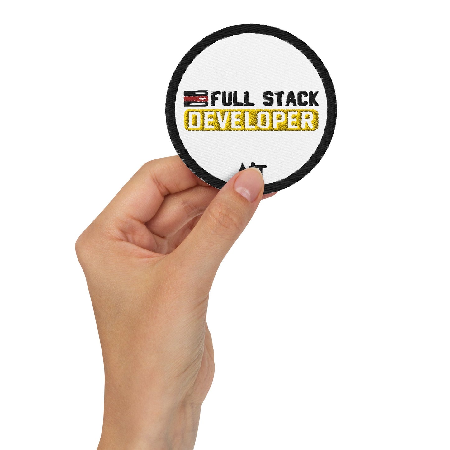 Full stack developer - Embroidered patches by DarkByteGear