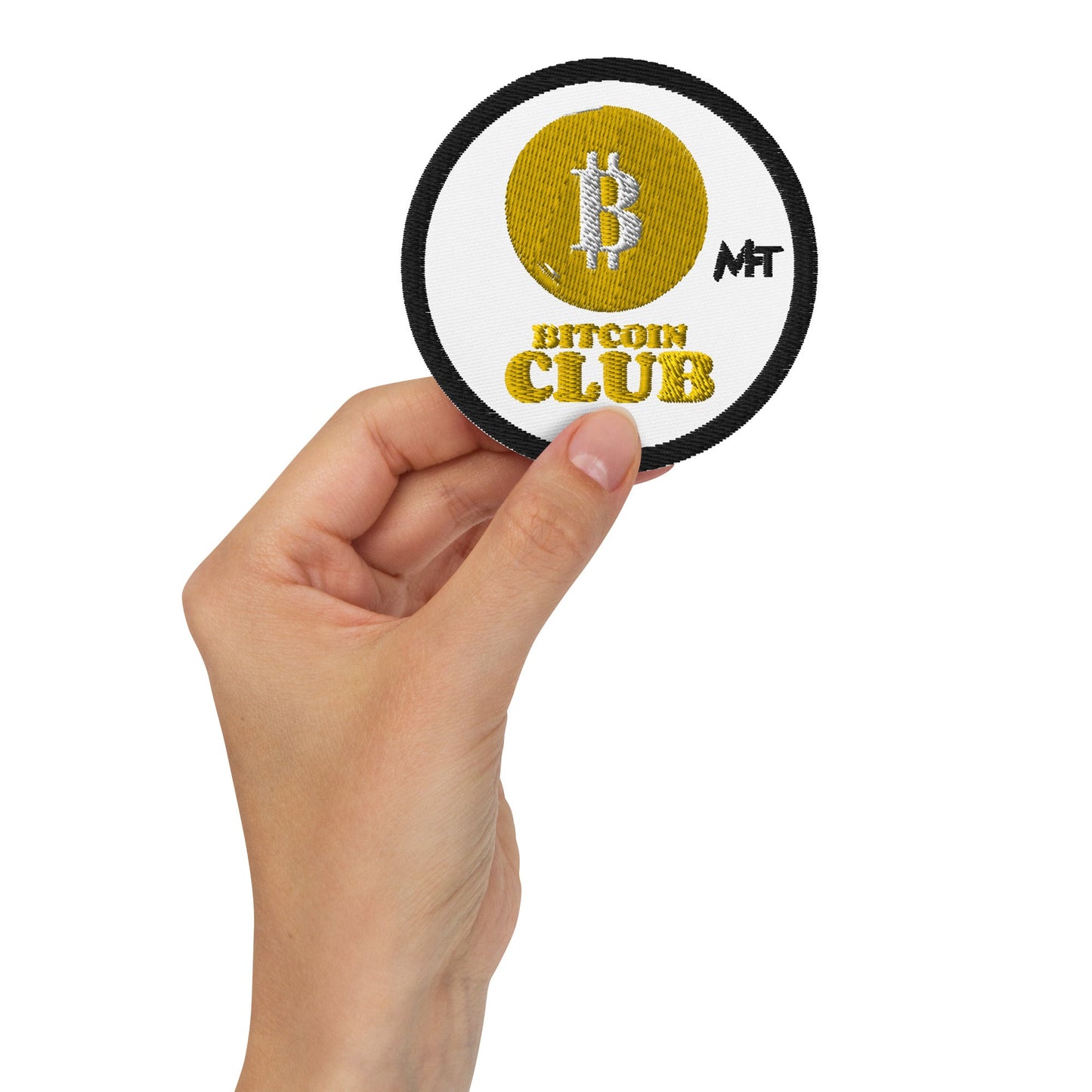 BITCOIN CLUB V1 - Embroidered patches by DarkByteGear
