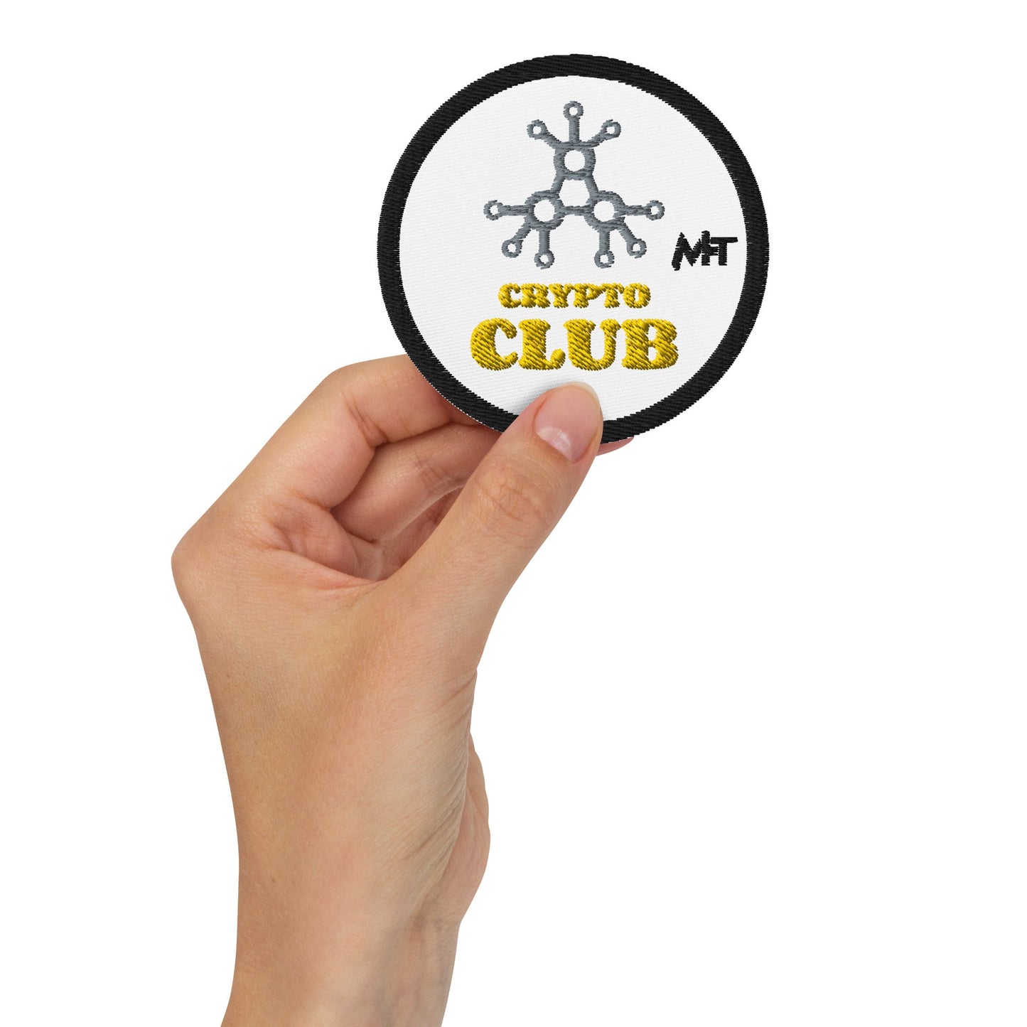 Crypto Club V1 - Embroidered patches by DarkByteGear