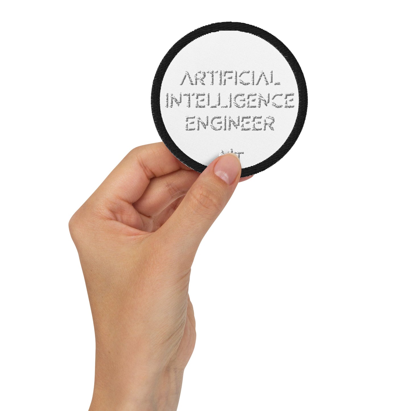 Artificial intelligence engineer - Embroidered patches by DarkByteGear