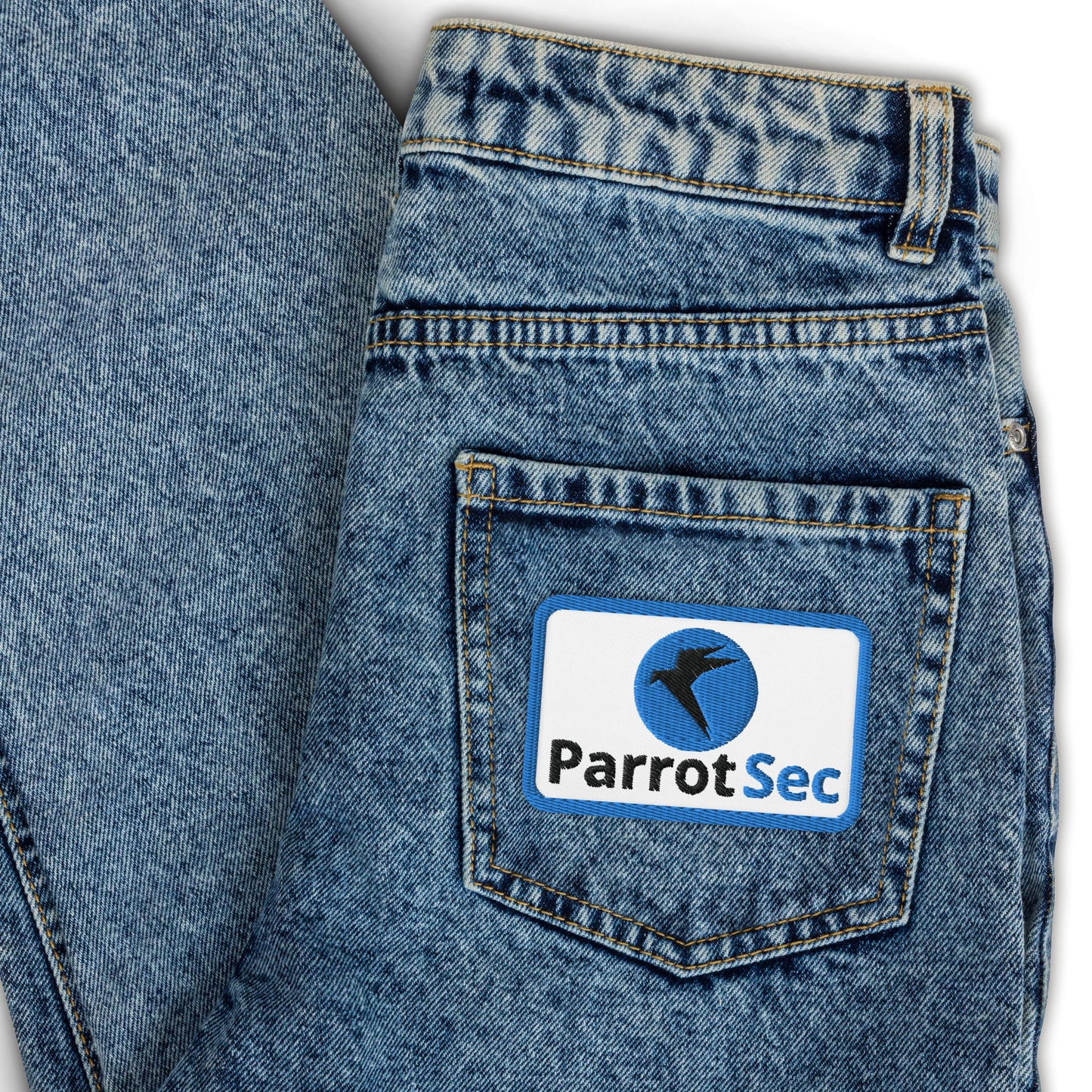 ParrotSec - Embroidered patches by DarkByteGear