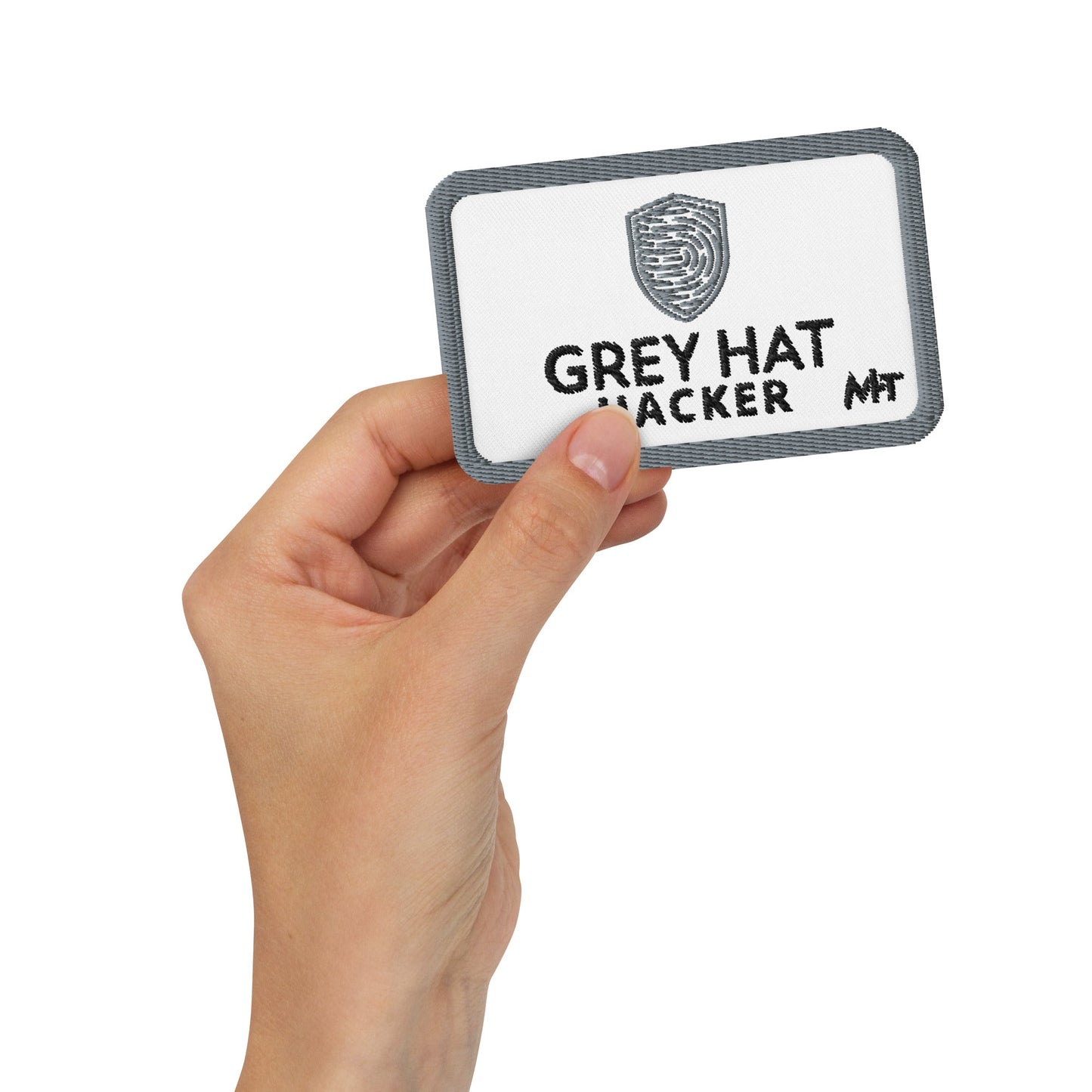 Grey Hat Hacker V1 - Embroidered patches by DarkByteGear