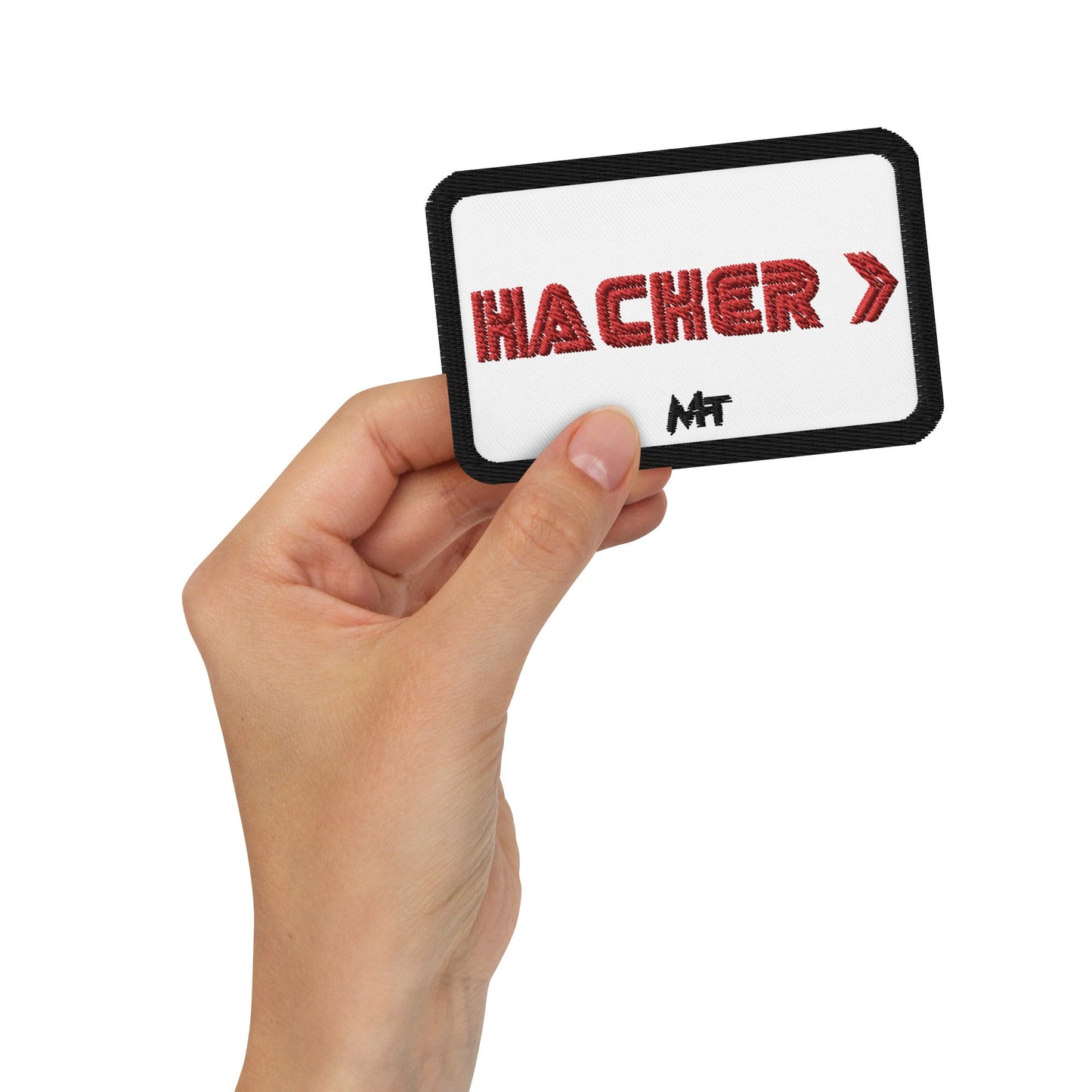 Hacker v3 - Embroidered patches by DarkByteGear