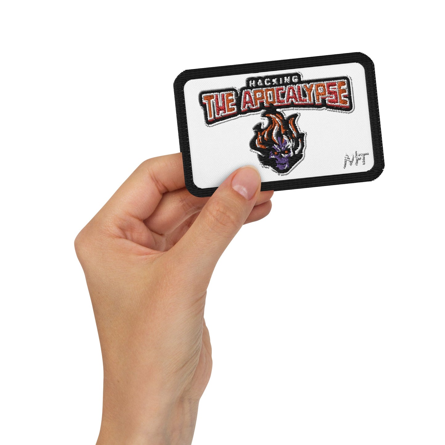 Hacking the Apocalypse V1 - Embroidered patches by DarkByteGear