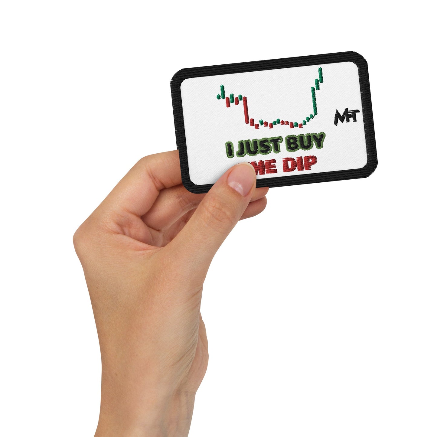 I just Buy the Dip - Embroidered patches by DarkByteGear