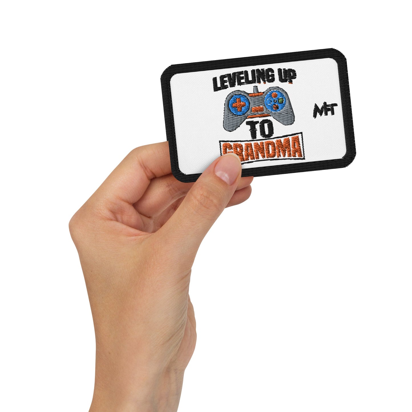 Leveling up to Grandma - Embroidered patches by DarkByteGear