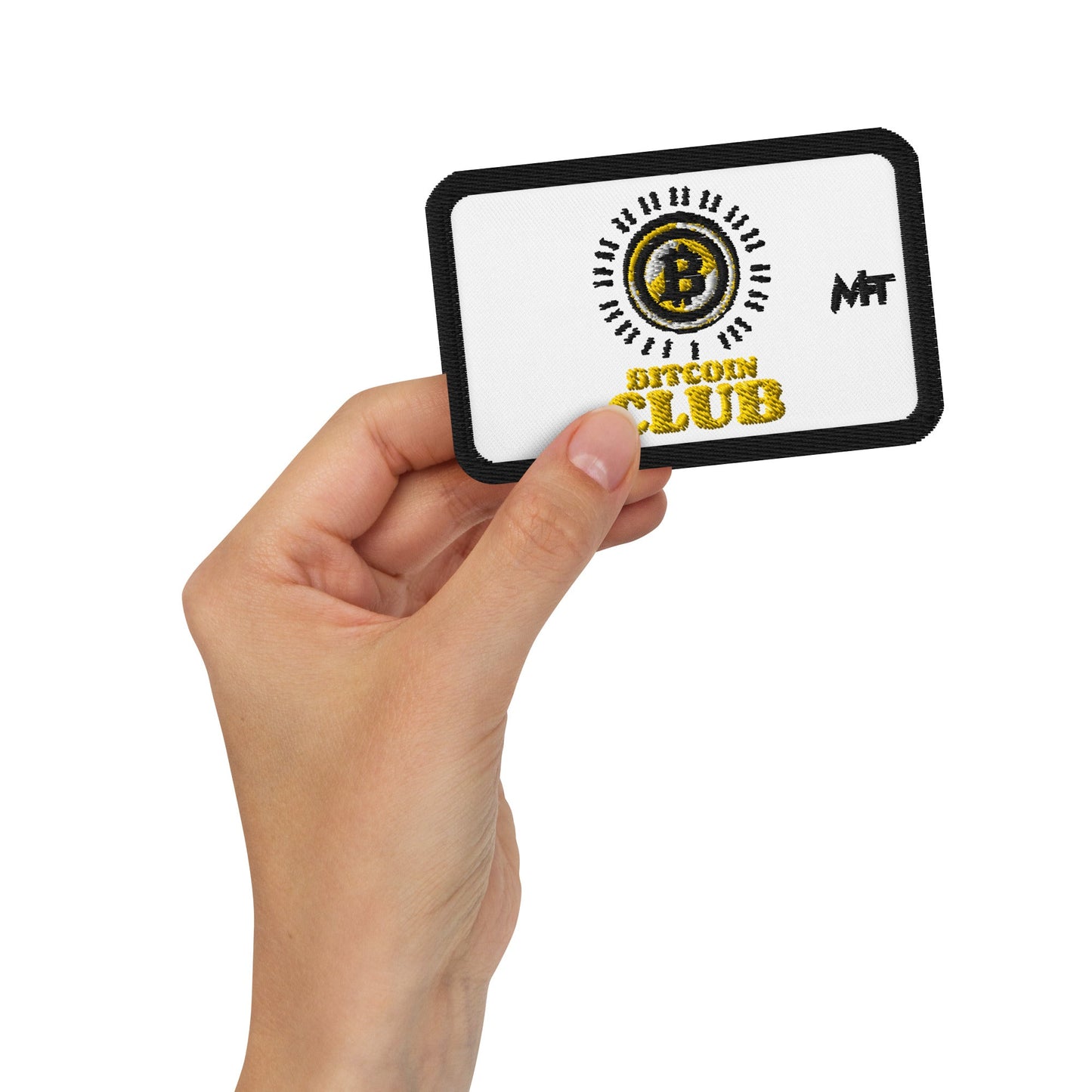 BITCOIN CLUB - Embroidered patches by DarkByteGear