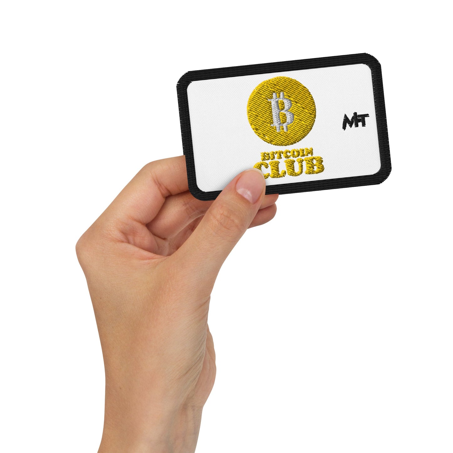 BITCOIN CLUB V1 - Embroidered patches by DarkByteGear