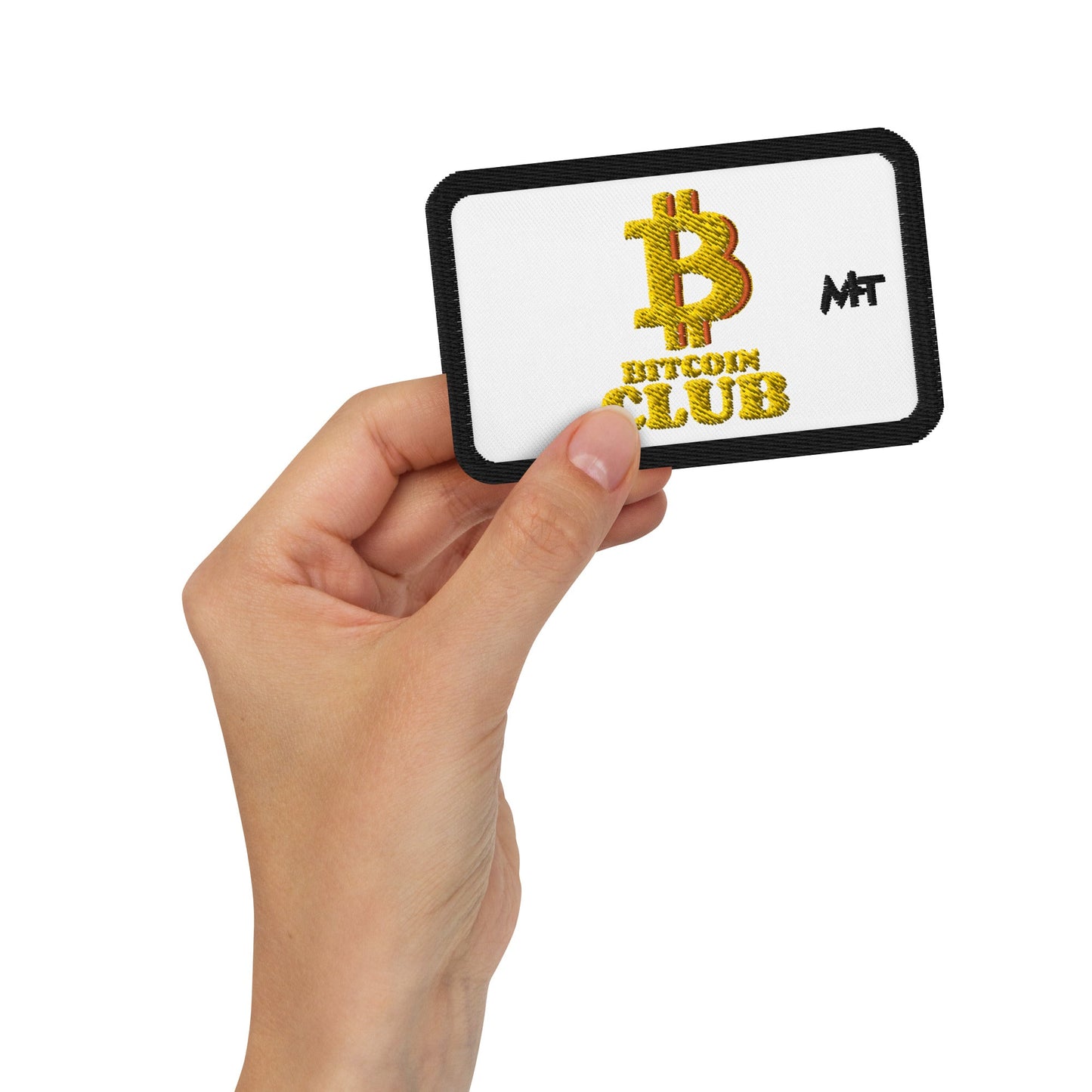 BITCOIN CLUB V5 - Embroidered patches by DarkByteGear