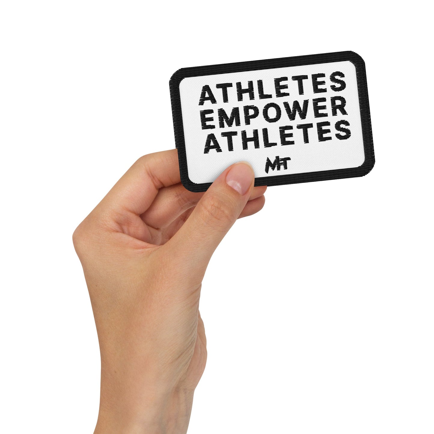 Athletes Empower Athletes - Embroidered patches by DarkByteGear