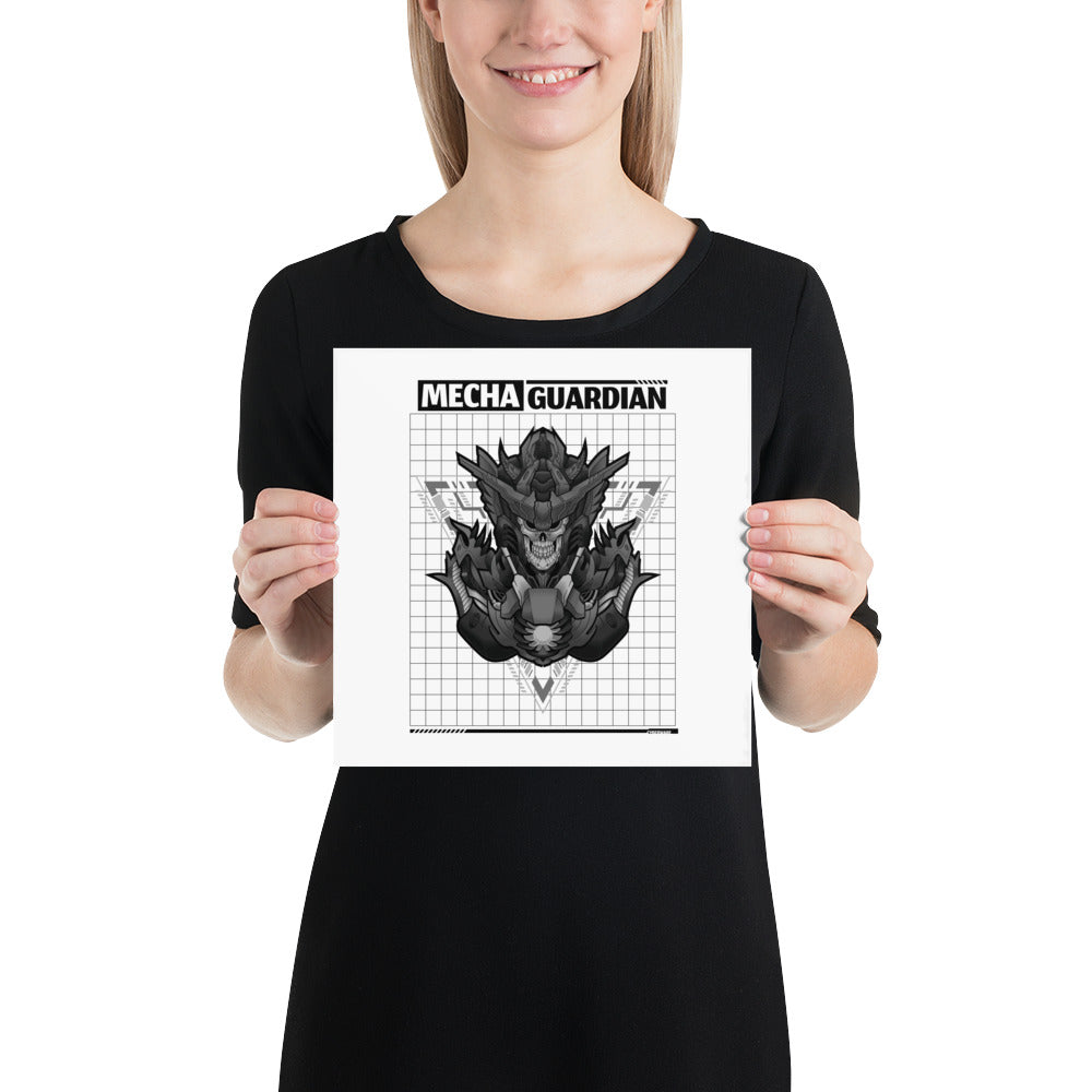 Mecha Guardian - Poster by DarkByteGear